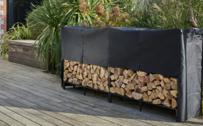 Stoker50 Range-bûches extérieur