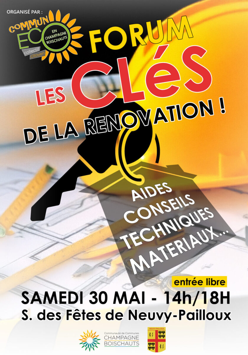 Affiche Forum de la Réno